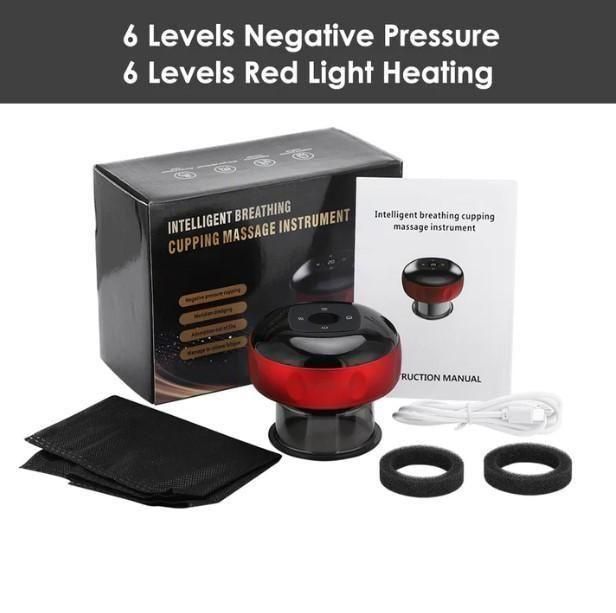 Electric Cupping Therapy Machine – Smart Cupping Massager with 12-Level Adjustable Temperature & Suction