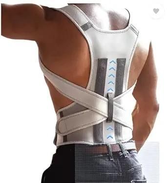 Adjustable Back Posture Corrector for Men & Women – Upper Back Brace for Spine Support,