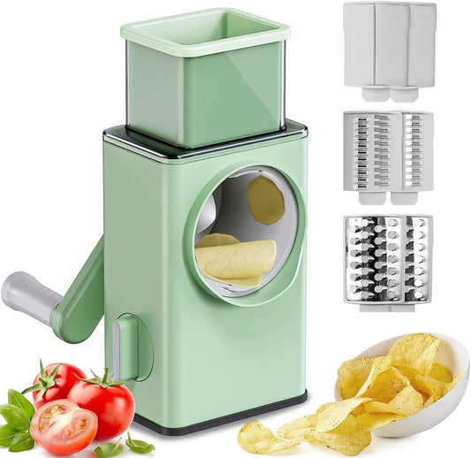 Manual Vegetable Grater – Handheld Shredder & Slicer for Kitchen Use